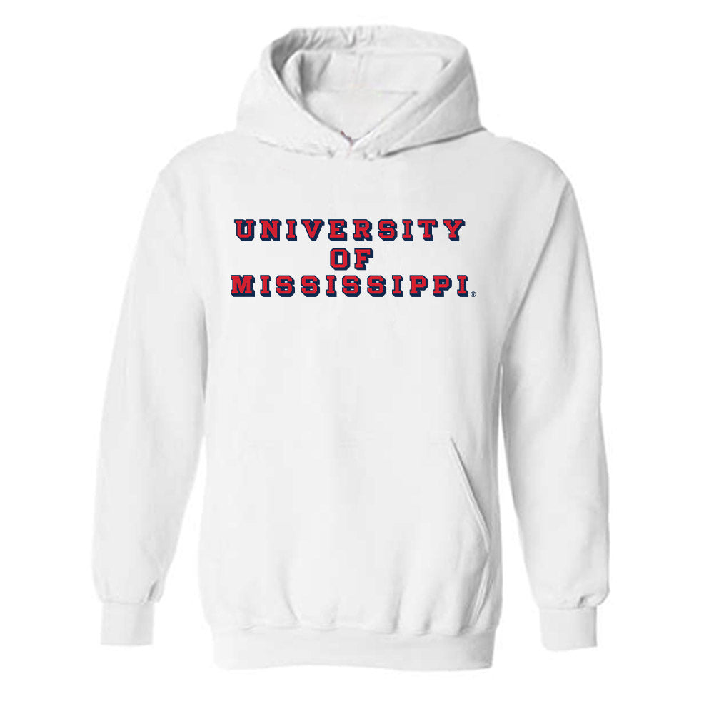 Ole Miss - NCAA Football : Julius Buelow - Hooded Sweatshirt-0