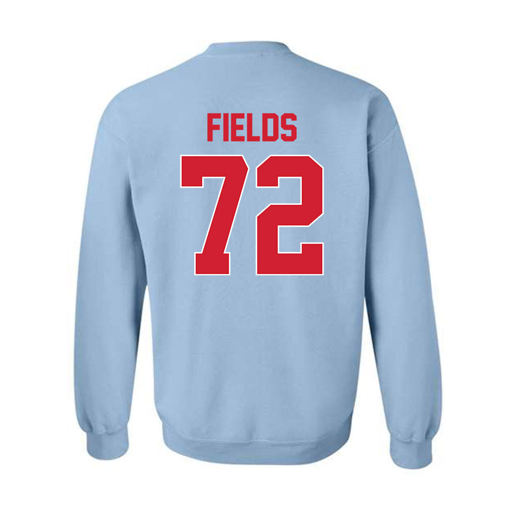 Ole Miss - NCAA Football : Ethan Fields - Crewneck Sweatshirt-1