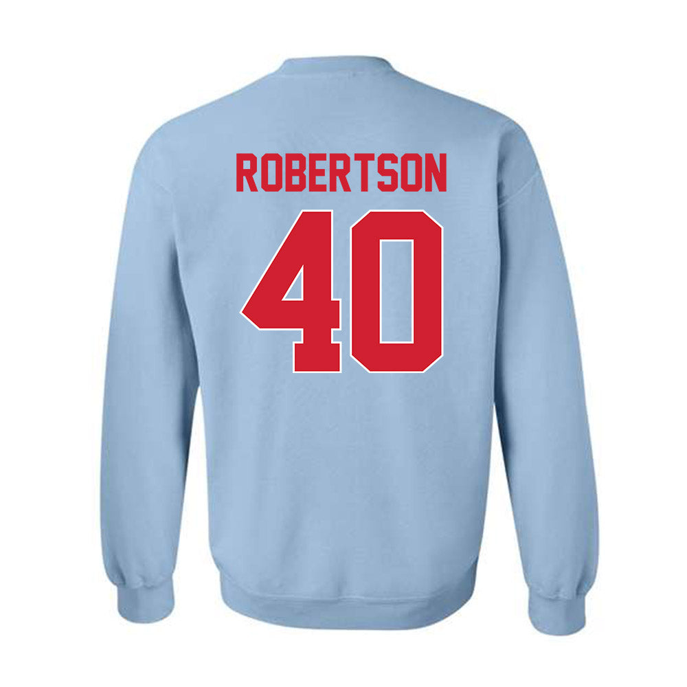 Ole Miss - NCAA Baseball : JP Robertson - Crewneck Sweatshirt-1