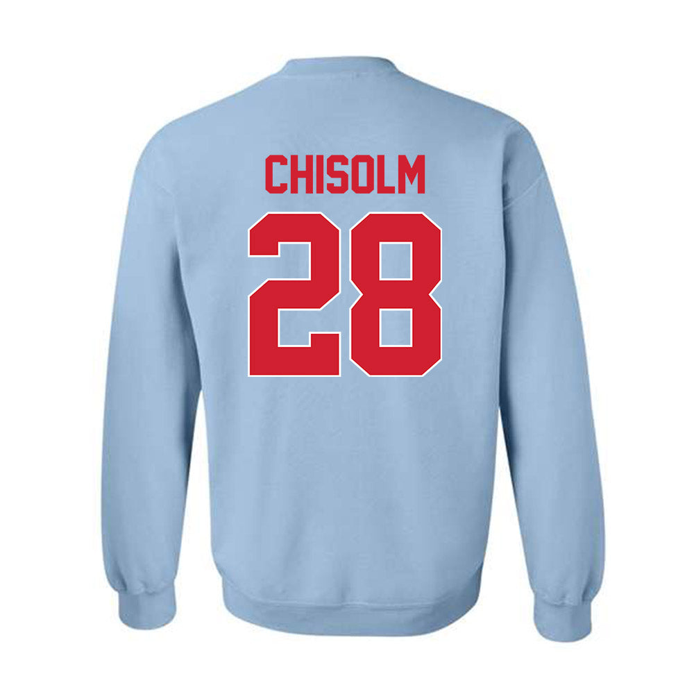 Ole Miss - NCAA Baseball : Connor Chisolm - Crewneck Sweatshirt-1