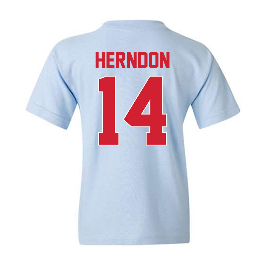 Ole Miss - NCAA Softball : Abby Herndon - Youth T-Shirt-1