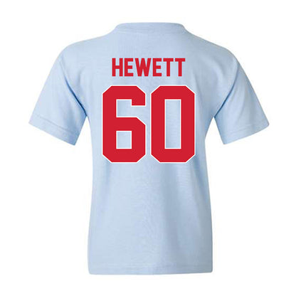 Ole Miss - NCAA Football : Lane Hewett - Youth T-Shirt-1