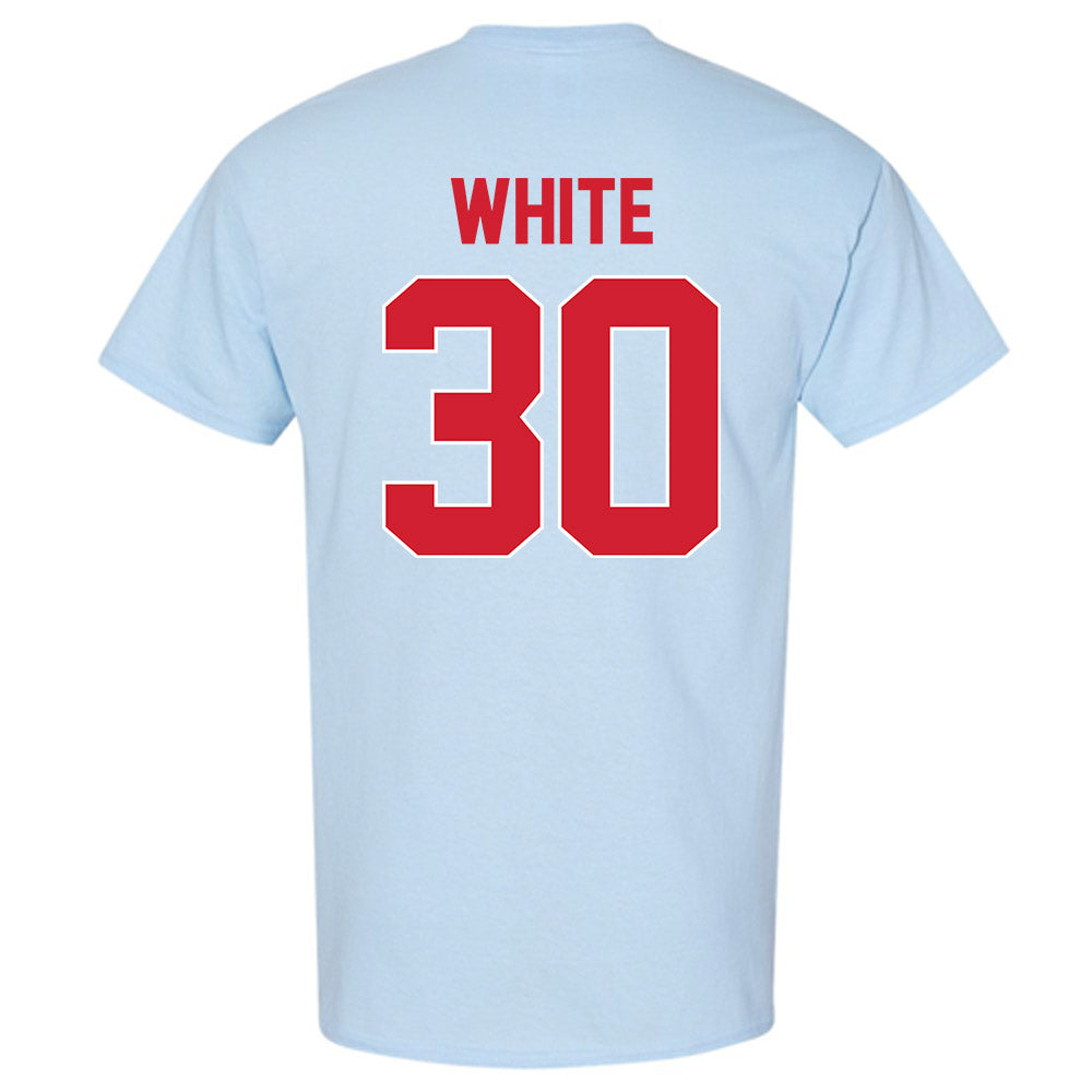 Ole Miss - NCAA Football : Trip White - T-Shirt