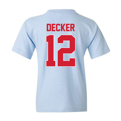 Ole Miss - NCAA Baseball : Dominic Decker - Youth T-Shirt-1