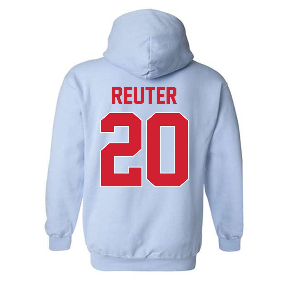 Ole Miss - NCAA Baseball : Collin Reuter - Hooded Sweatshirt-1