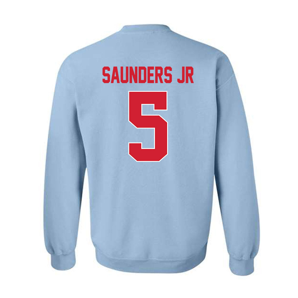 Ole Miss - NCAA Football : John Saunders Jr - Crewneck Sweatshirt-1