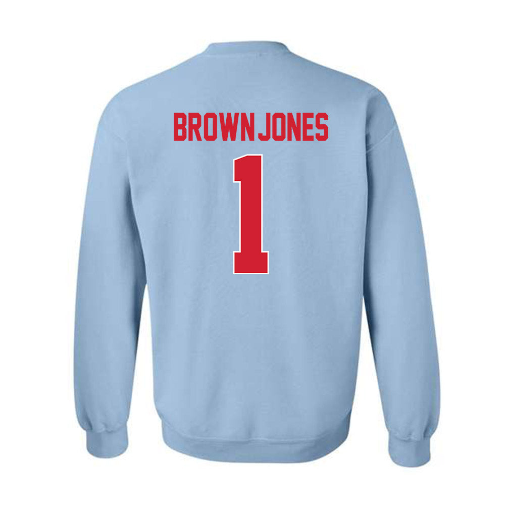 Ole Miss - NCAA Men's Basketball : Mikeal Brown-Jones - Crewneck Sweatshirt-1