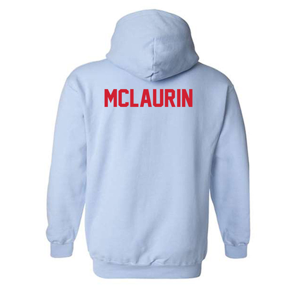 Ole Miss - NCAA Women's Track & Field : Kyla Mclaurin - Hooded Sweatshirt-1