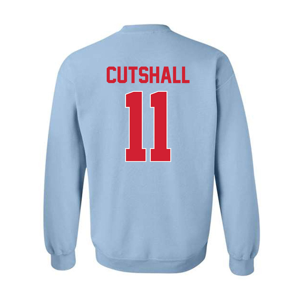 Ole Miss - NCAA Baseball : William Cutshall - Crewneck Sweatshirt-1
