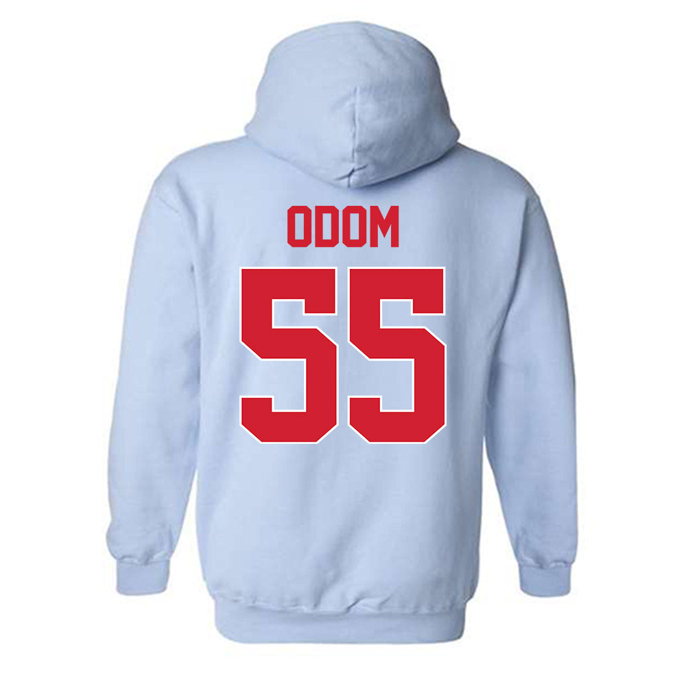 Ole Miss - NCAA Baseball : Leo Odom - Hooded Sweatshirt-1