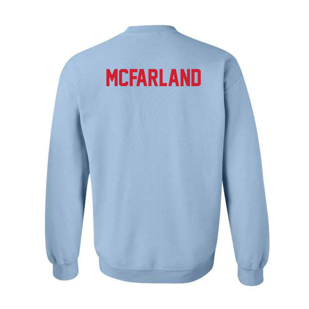 Ole Miss - NCAA Women's Track & Field : Katie McFarland - Crewneck Sweatshirt-1