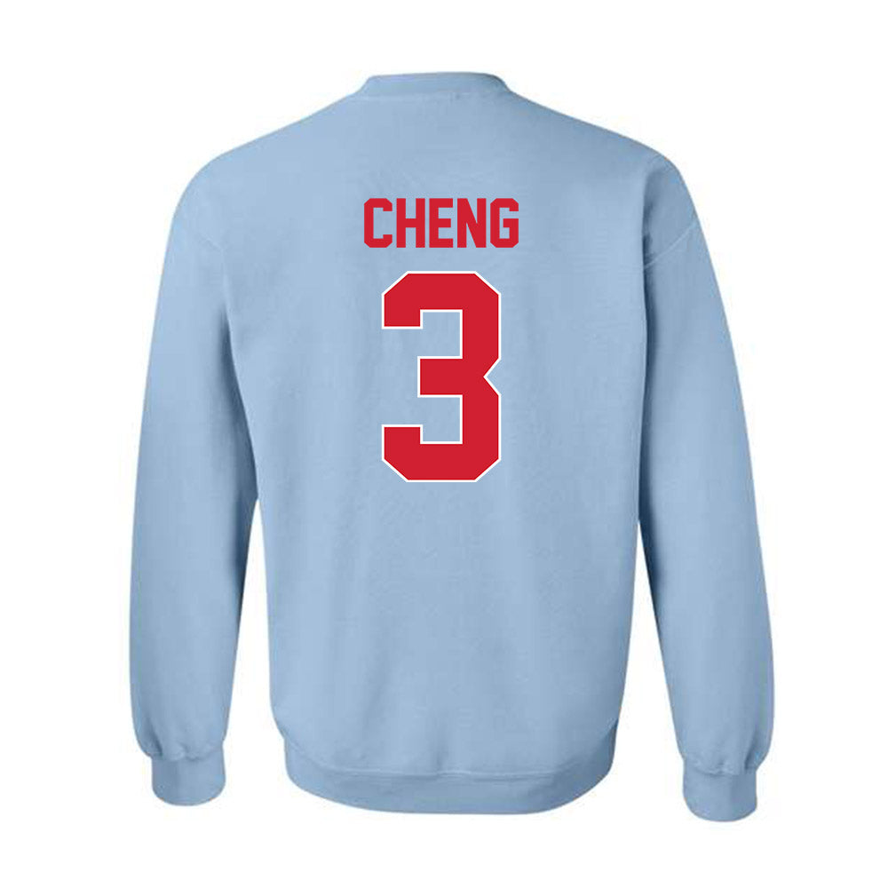 Ole Miss - NCAA Baseball : Luke Cheng - Crewneck Sweatshirt-1