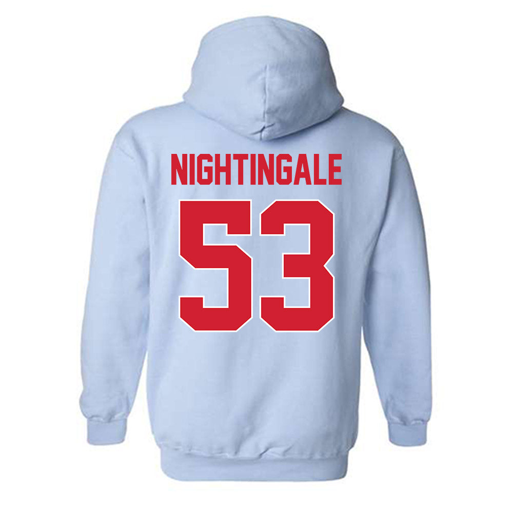 Ole Miss - NCAA Football : Trey Nightingale - Hooded Sweatshirt-1