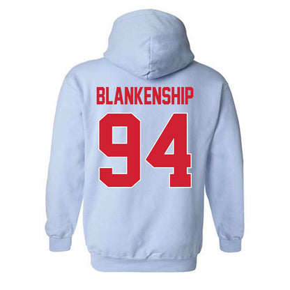 Ole Miss - NCAA Football : Caleb Blankenship - Hooded Sweatshirt-1