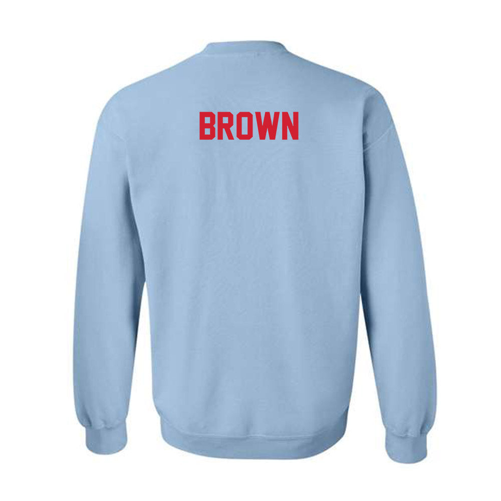 Ole Miss - NCAA Women's Track & Field : Natalie Brown - Crewneck Sweatshirt-1
