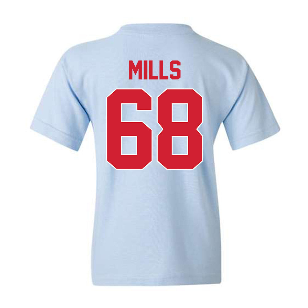 Ole Miss - NCAA Football : Jack Mills - Youth T-Shirt