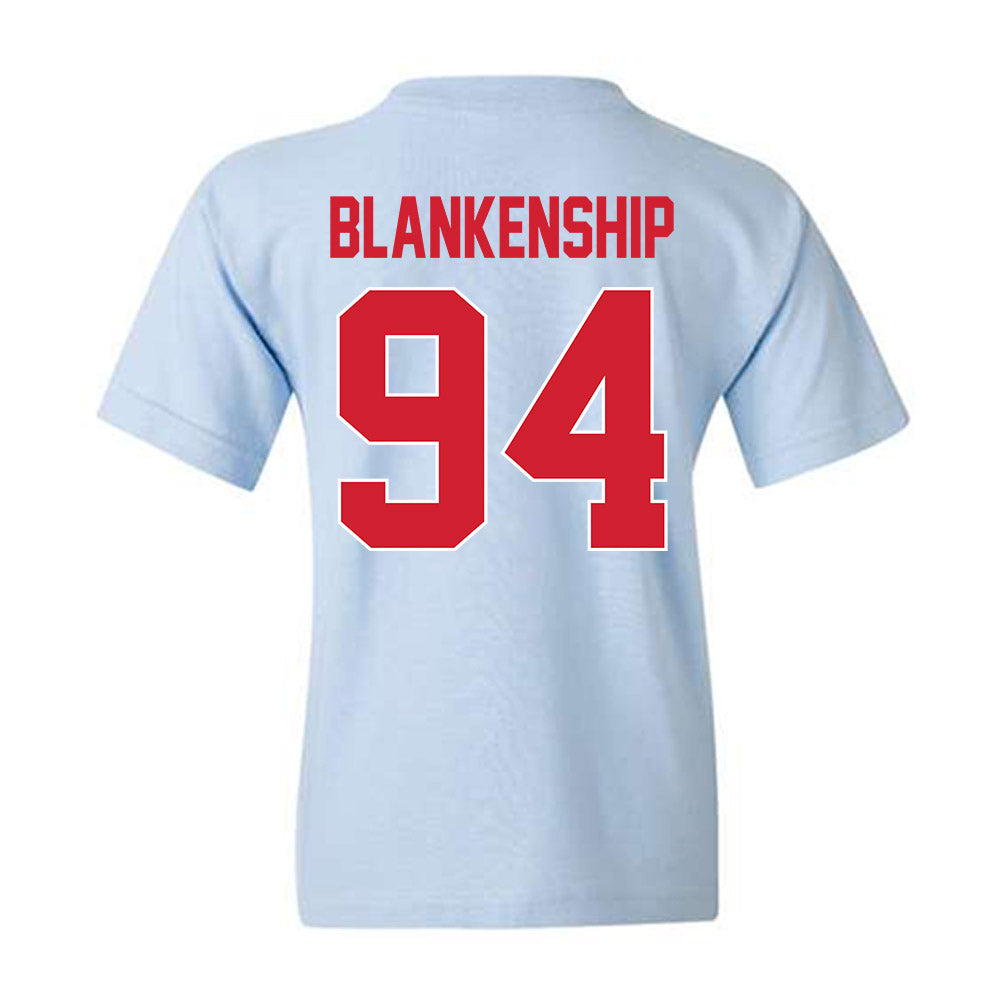 Ole Miss - NCAA Football : Caleb Blankenship - Youth T-Shirt-1