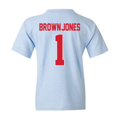 Ole Miss - NCAA Men's Basketball : Mikeal Brown-Jones - Youth T-Shirt-1