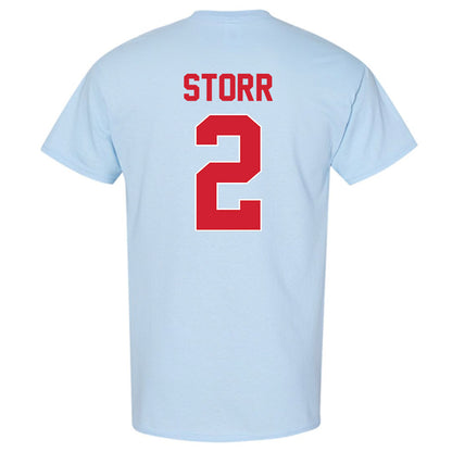 Ole Miss - NCAA Men's Basketball : AJ Storr - T-Shirt-1