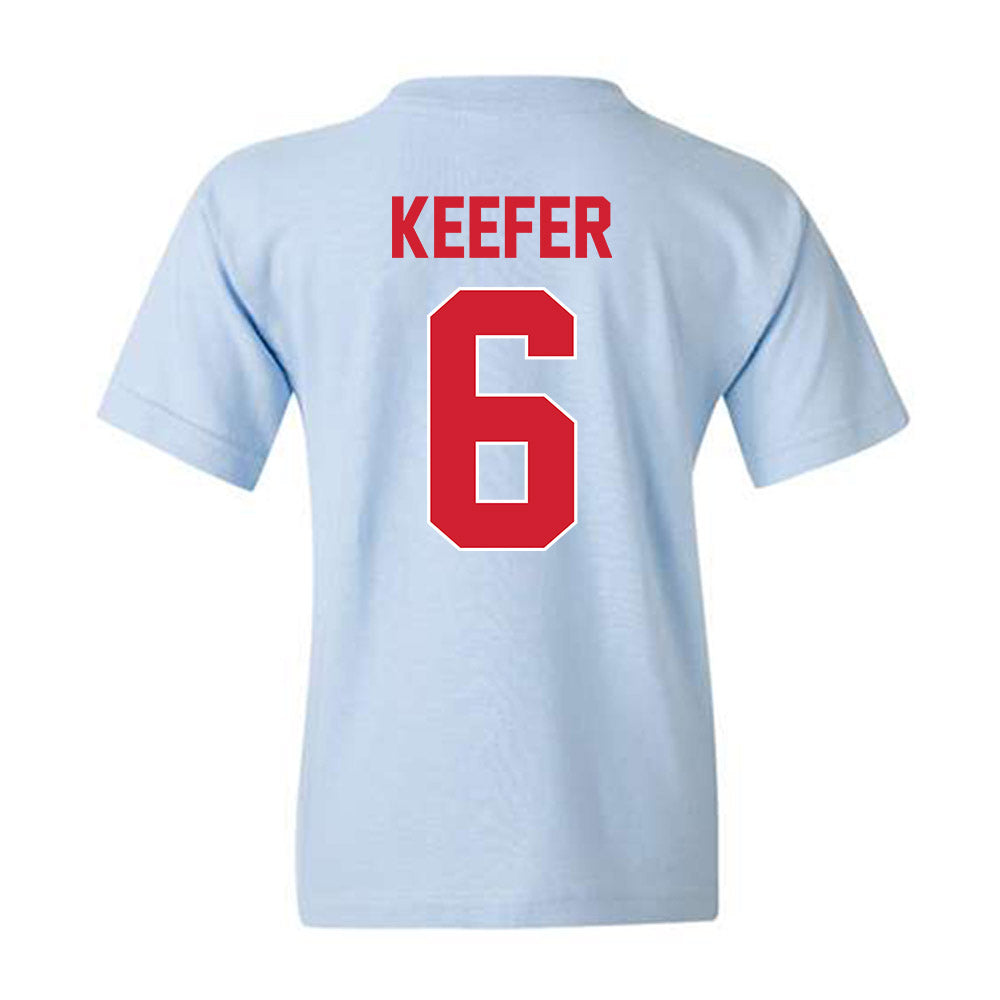 Ole Miss - NCAA Women's Soccer : Kayla Keefer - Youth T-Shirt-1