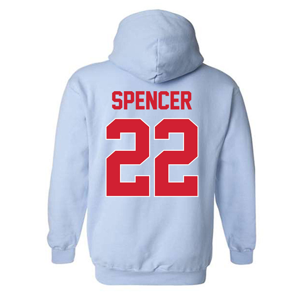 Ole Miss - NCAA Baseball : Connor Spencer - Hooded Sweatshirt-1