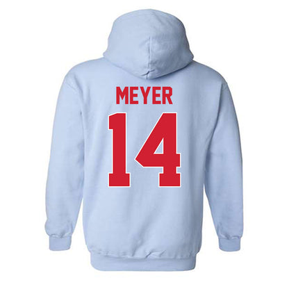 Ole Miss - NCAA Women's Volleyball : Shayla Meyer - Hooded Sweatshirt-1
