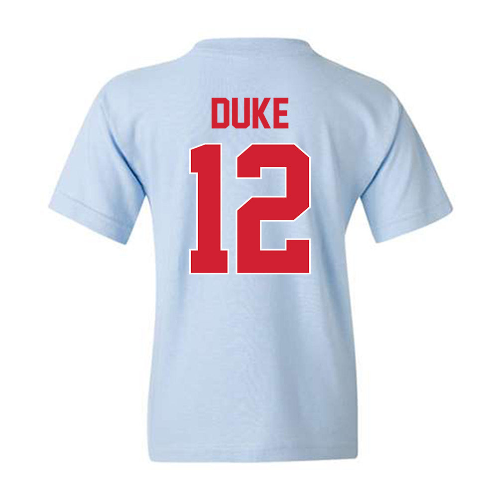 Ole Miss - NCAA Softball : Addison Duke - Youth T-Shirt-1