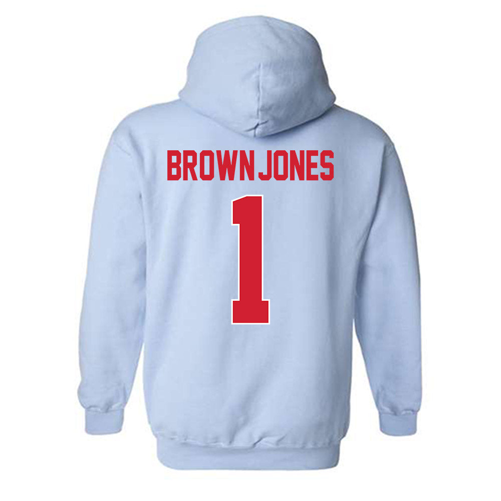 Ole Miss - NCAA Men's Basketball : Mikeal Brown-Jones - Hooded Sweatshirt-1