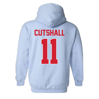 Ole Miss - NCAA Baseball : William Cutshall - Hooded Sweatshirt-1