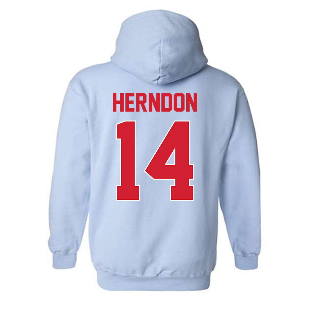 Ole Miss - NCAA Softball : Abby Herndon - Hooded Sweatshirt-1