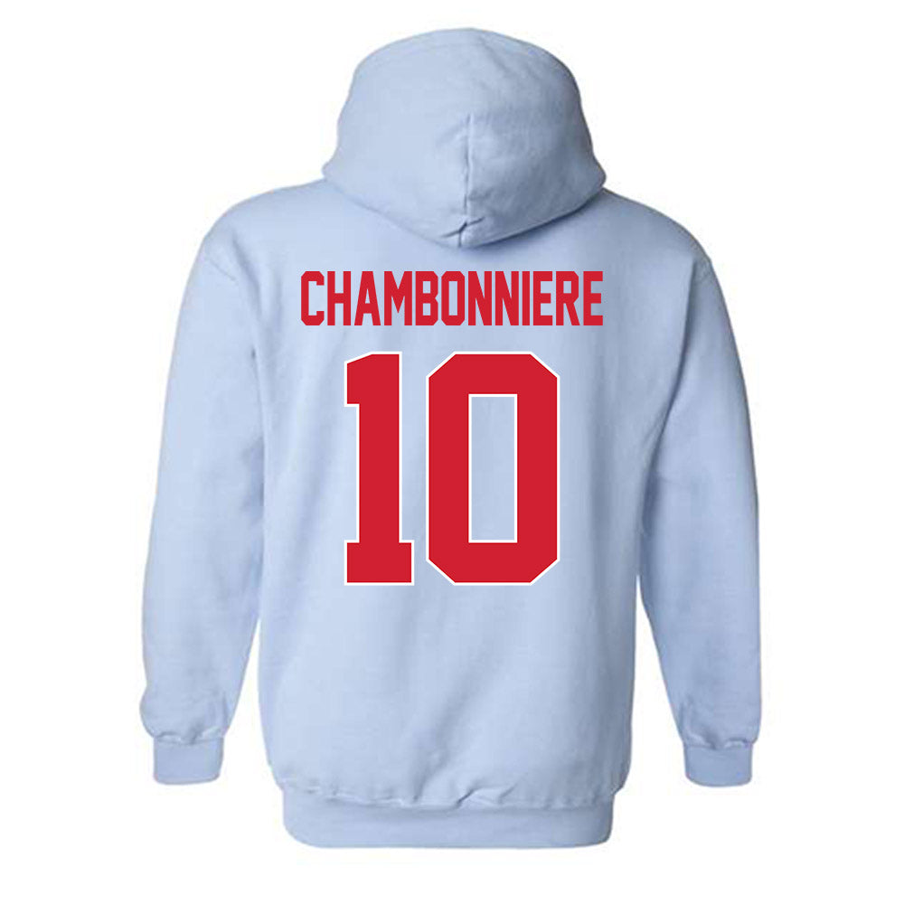 Ole Miss - NCAA Men's Tennis : Matthieu Chambonniere - Hooded Sweatshirt-1