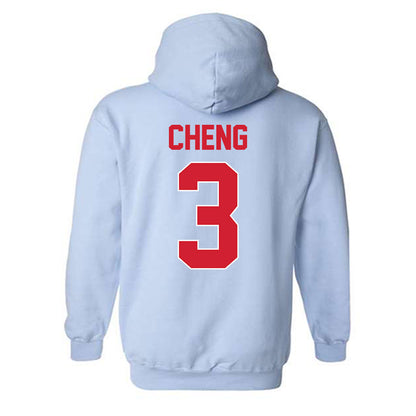 Ole Miss - NCAA Baseball : Luke Cheng - Hooded Sweatshirt-1