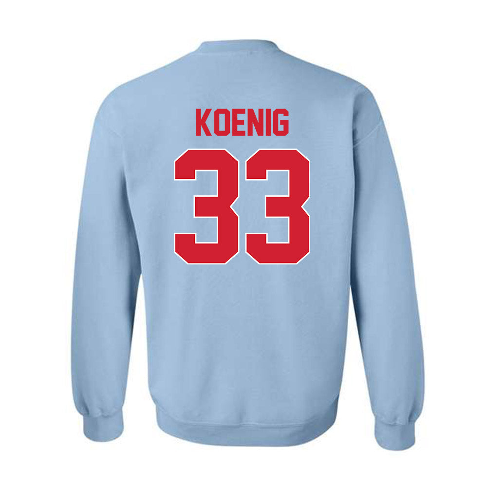 Ole Miss - NCAA Baseball : Landon Koenig - Crewneck Sweatshirt-1