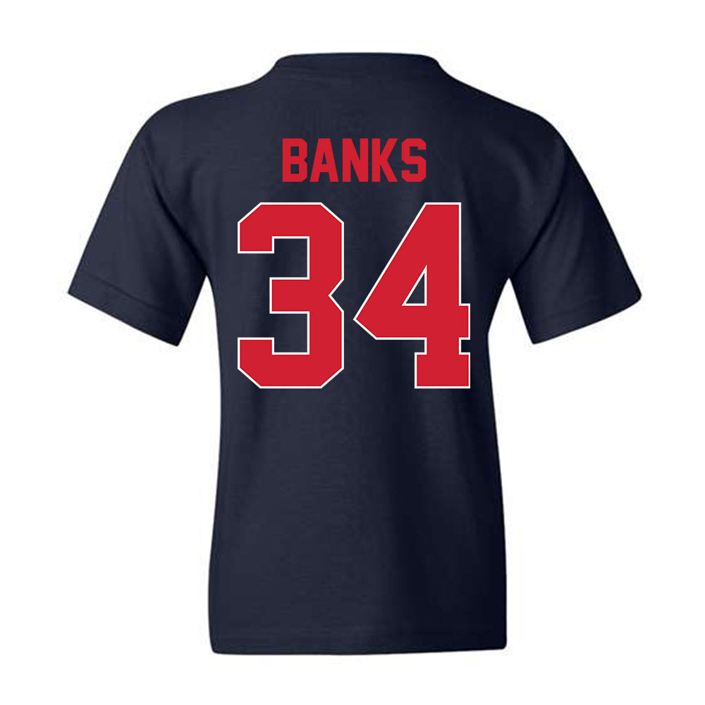 Ole Miss - NCAA Football : Tyler Banks - Youth T-Shirt