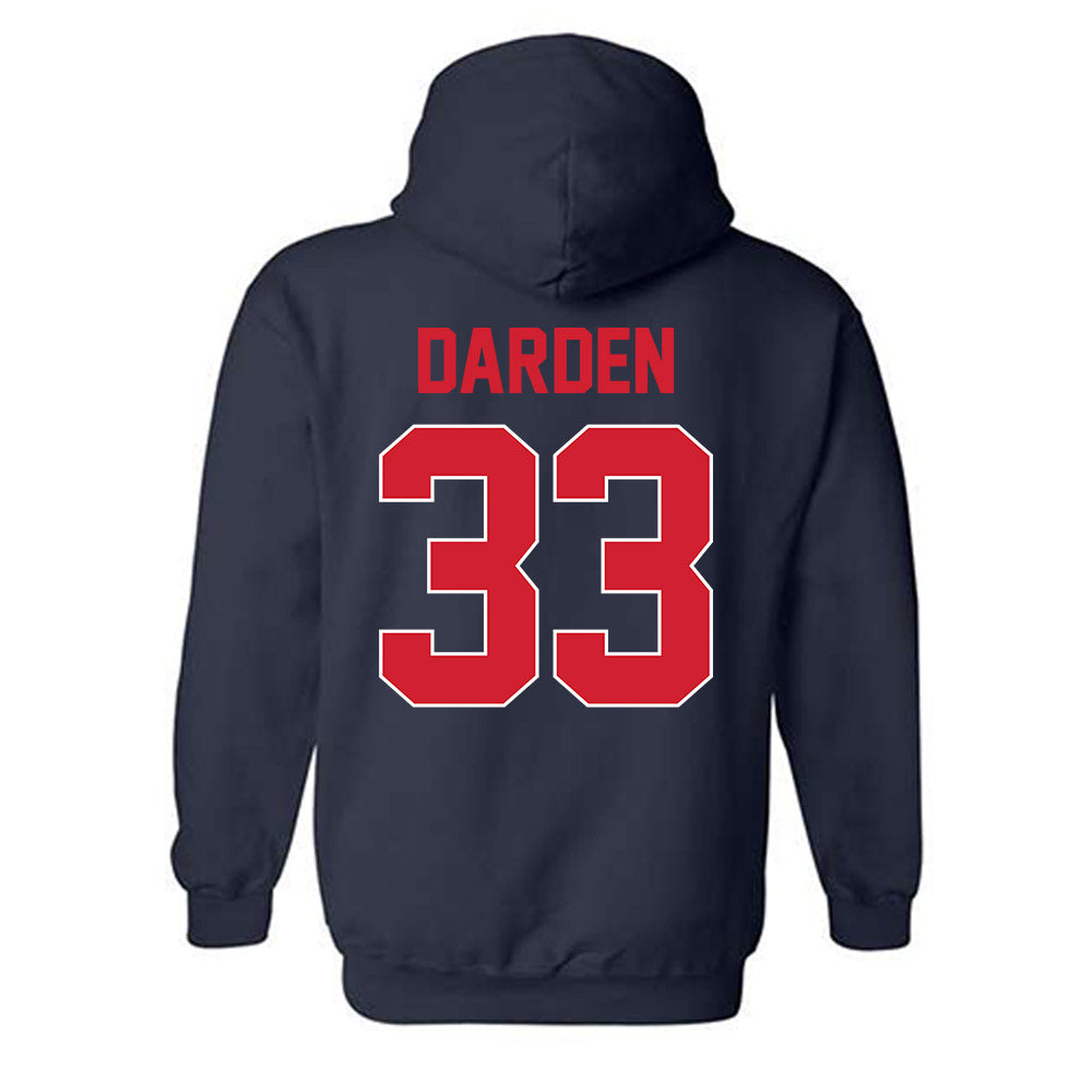 Ole Miss - NCAA Football : Shamaar Darden - Hooded Sweatshirt-2