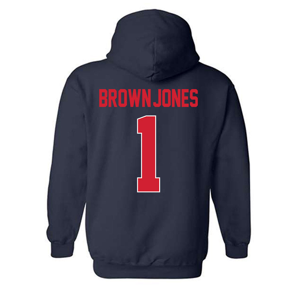 Ole Miss - NCAA Men's Basketball : Mikeal Brown-Jones - Hooded Sweatshirt-3