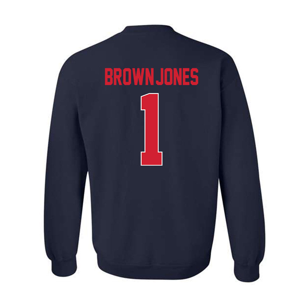 Ole Miss - NCAA Men's Basketball : Mikeal Brown-Jones - Crewneck Sweatshirt-1