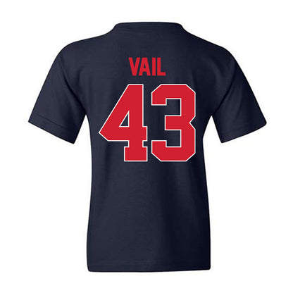 Ole Miss - NCAA Baseball : Bodie Vail - Youth T-Shirt-1