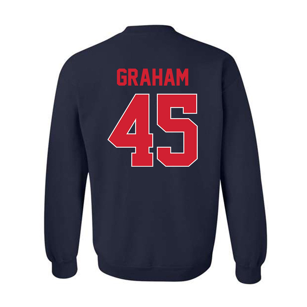 Ole Miss - NCAA Football : Talib Graham - Crewneck Sweatshirt-1