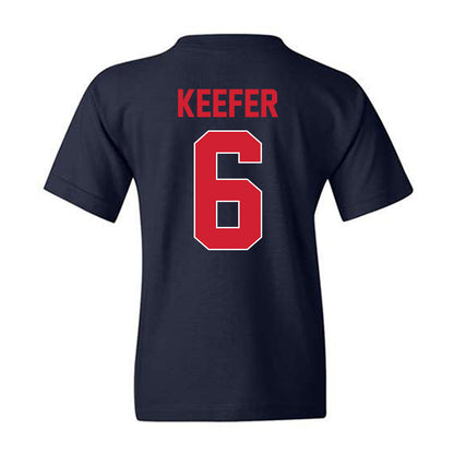 Ole Miss - NCAA Women's Soccer : Kayla Keefer - Youth T-Shirt-2