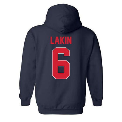 Ole Miss - NCAA Women's Soccer : Katie Lakin - Hooded Sweatshirt-1