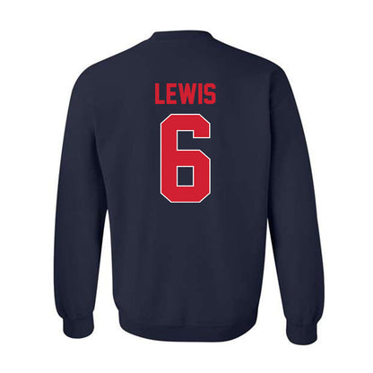 Ole Miss - NCAA Women's Volleyball : Aniya Lewis - Crewneck Sweatshirt-1