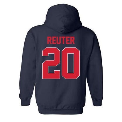 Ole Miss - NCAA Baseball : Collin Reuter - Hooded Sweatshirt-1