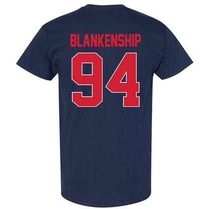 Ole Miss - NCAA Football : Caleb Blankenship - T-Shirt-1