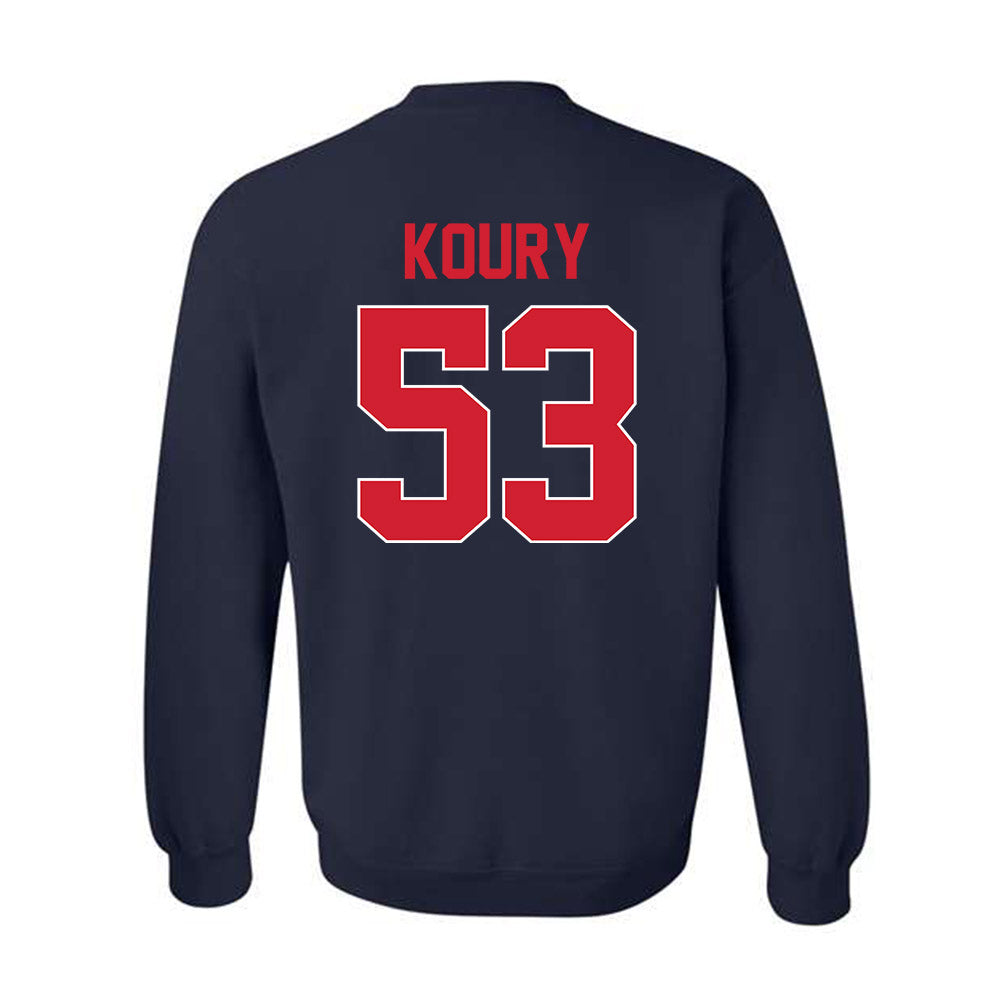 Ole Miss - NCAA Football : Joe Koury - Crewneck Sweatshirt-1