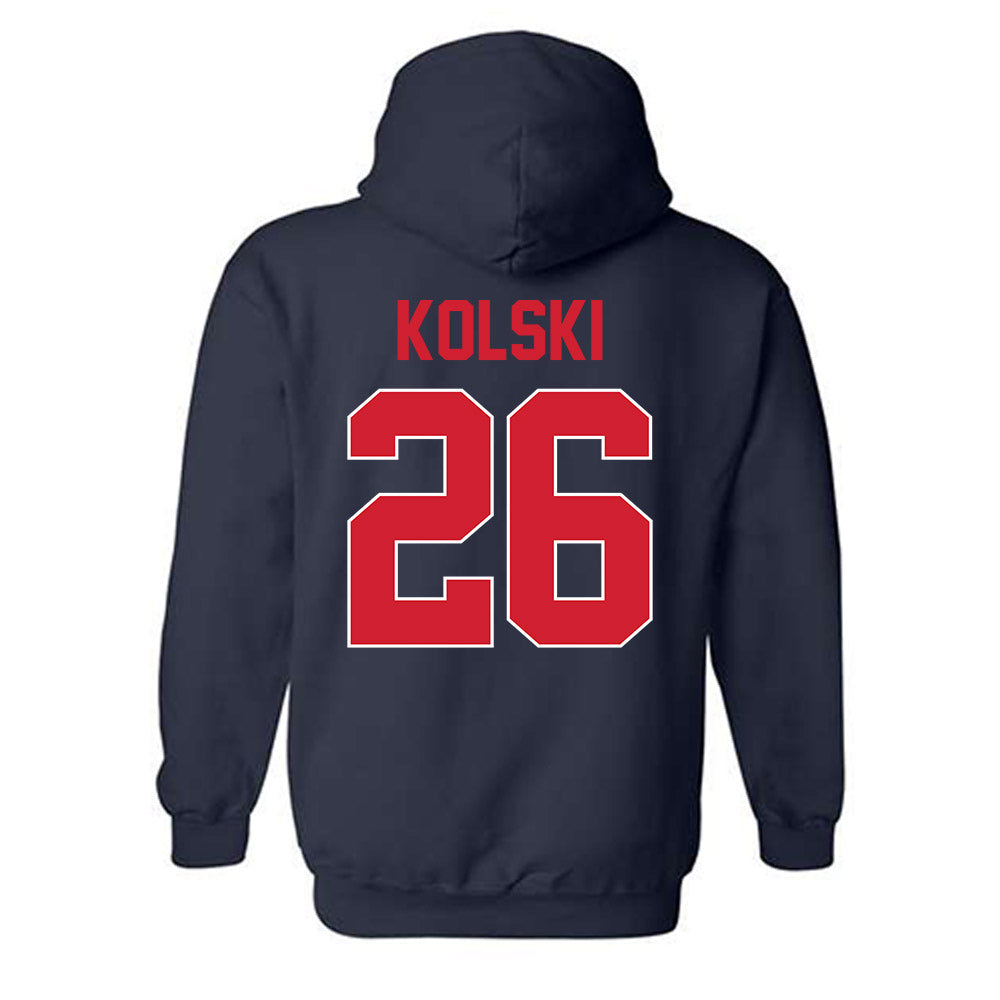 Ole Miss - NCAA Women's Soccer : Allison Kolski - Hooded Sweatshirt-1