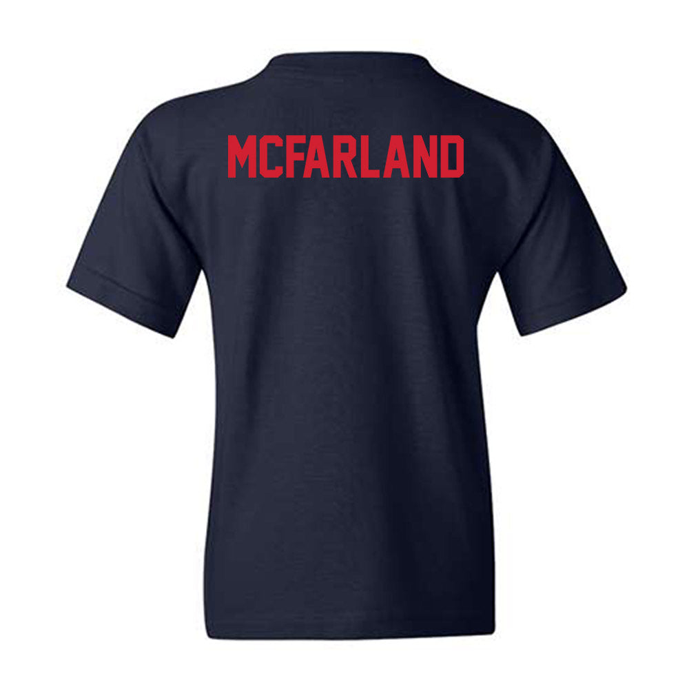 Ole Miss - NCAA Women's Track & Field : Katie McFarland - Youth T-Shirt-1
