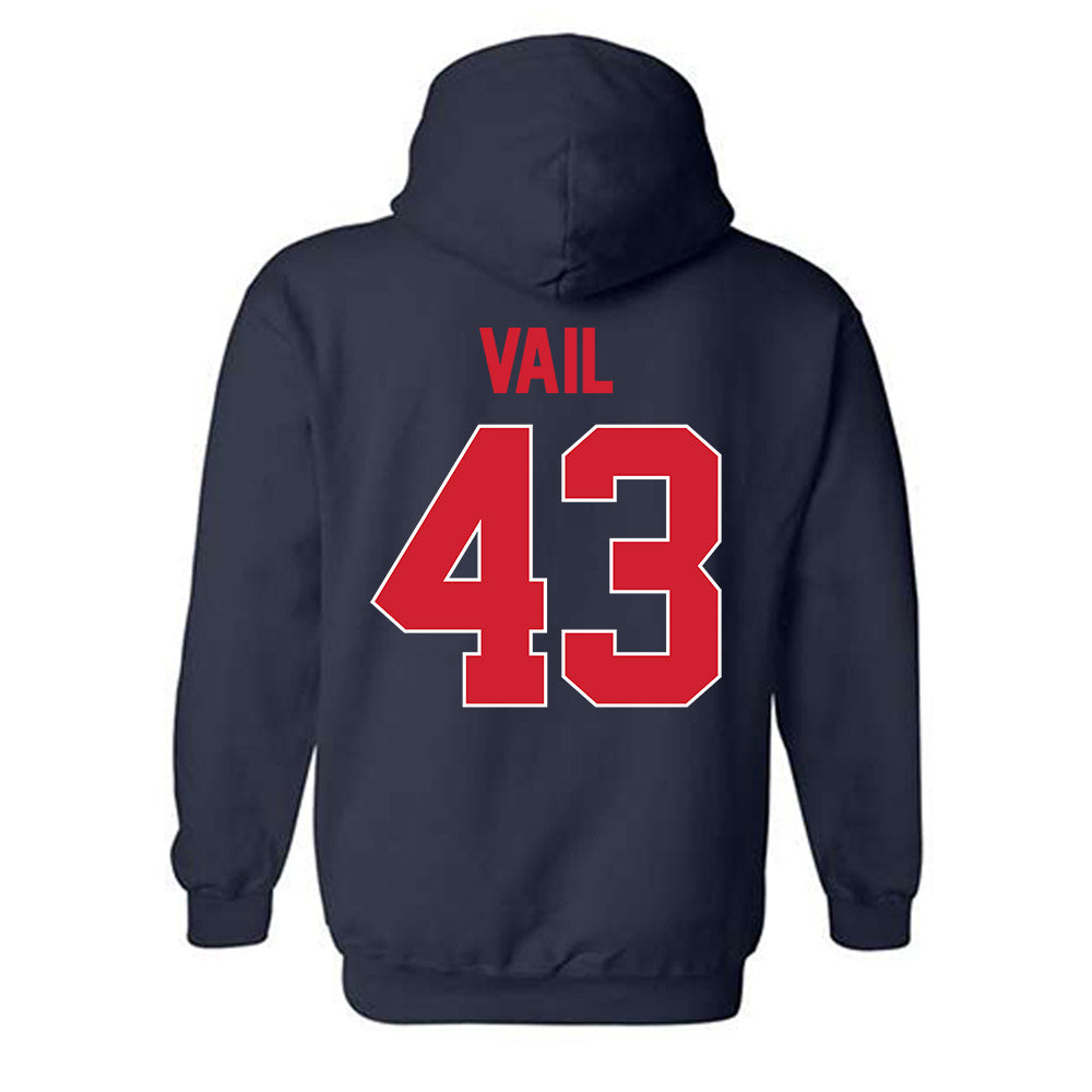 Ole Miss - NCAA Baseball : Bodie Vail - Hooded Sweatshirt-1