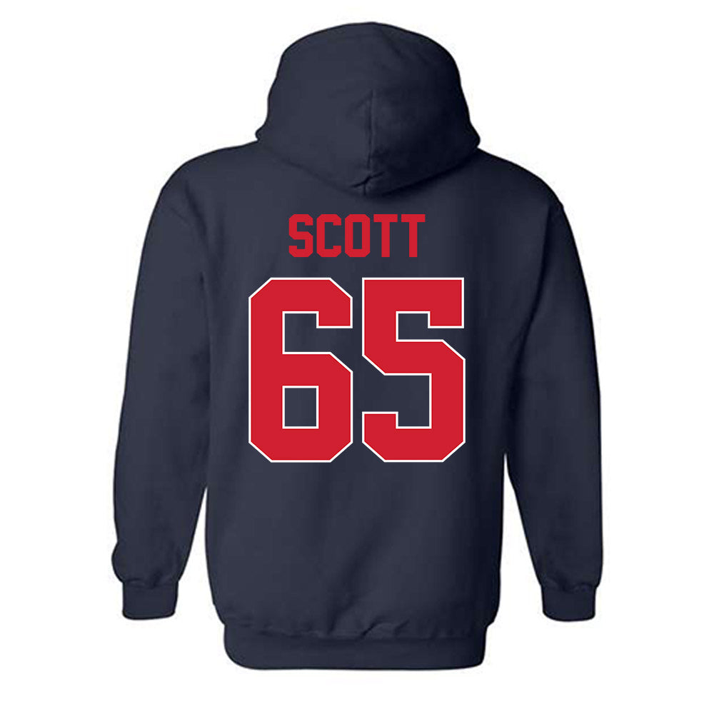 Ole Miss - NCAA Football : Gerquan Scott - Hooded Sweatshirt-2