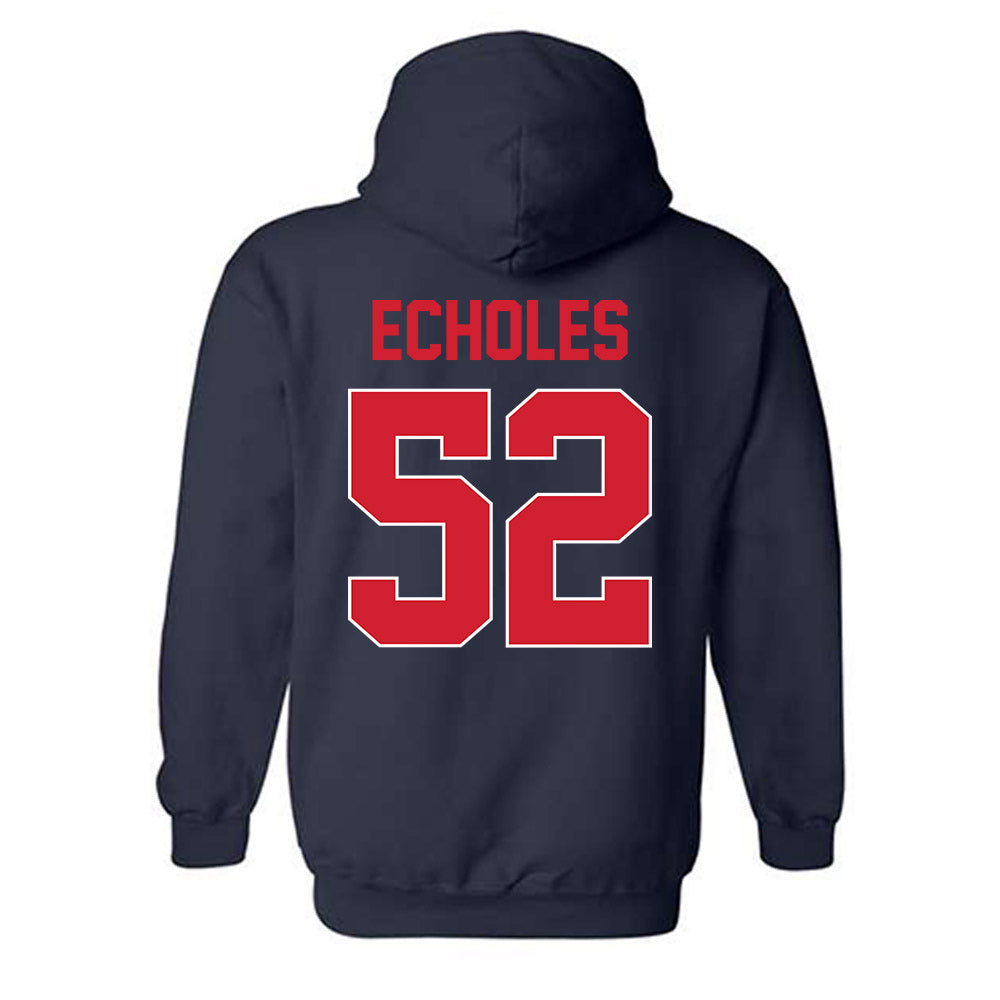 Ole Miss - NCAA Football : William Echoles - Hooded Sweatshirt-2